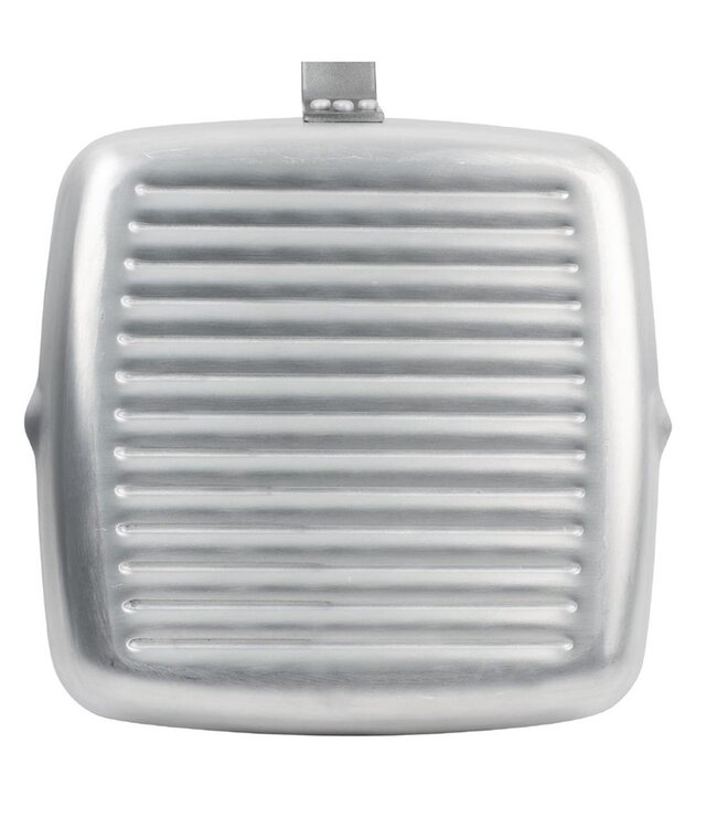 Bakpan vierkant geribbeld 90 cl 240 x 240 x 41 mm - Fusion basic