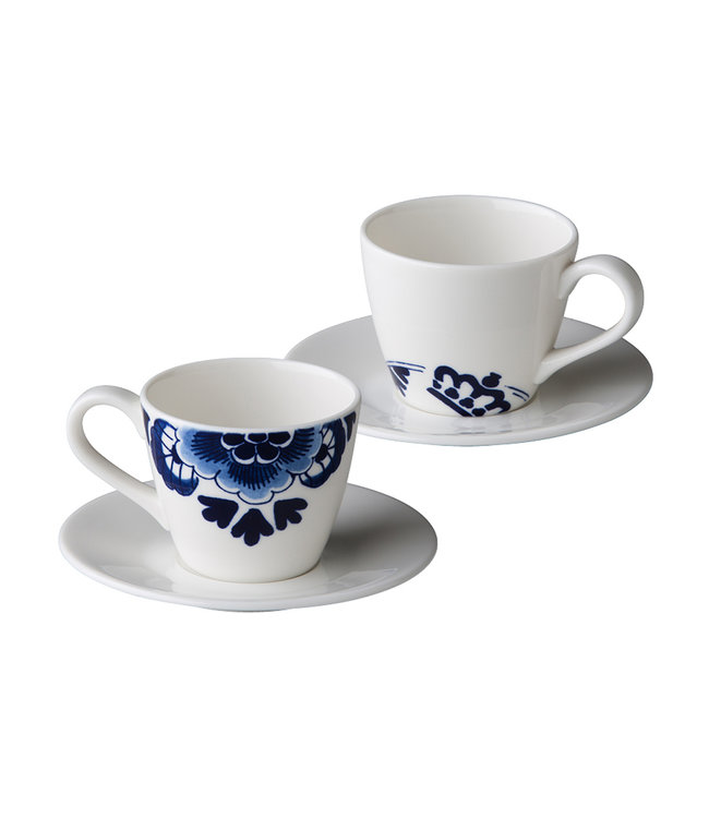 Espressokop 10 cl - Royal Delft | prijs & verp per 6 stuks