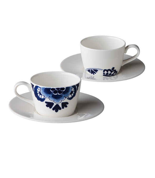 Koffiekop 18 cl - Royal Delft | prijs & verp per 6 stuks