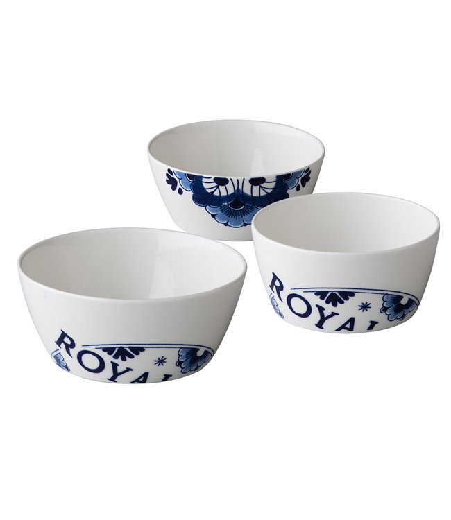 Kom 35 cl - Royal Delft | prijs & verp per 6 stuks