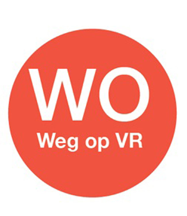 Sticker afwasbaar 'wo weg op vr' 19 mm 500/rol - Daymark | prijs & verp per 12 stuks