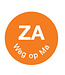 Sticker permanent 'za weg op ma' 19 mm 1000/rol - Daymark | prijs & verp per 12 stuks