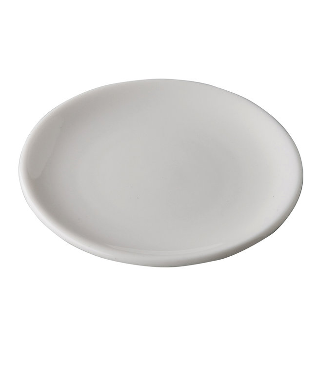 Theetipje plat 70 mm off white - QFC | prijs & verp per 12 stuks