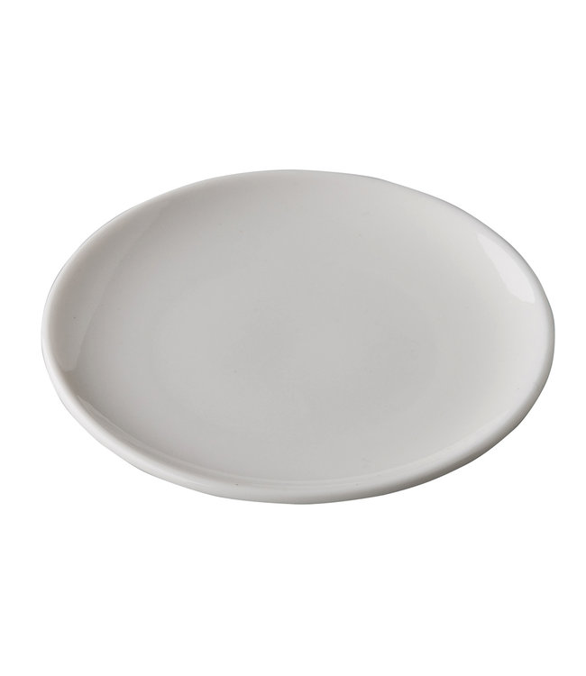 Theetipje plat 101 mm off white - QFC | prijs & verp per 12 stuks