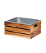 Sans Marque Buffetkistje 1/2GN 325 x 265 x 123 mm - Acacia hout