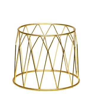 Sans Marque Buffet verhoger kroon goud 250 x 120 x 200 mm | prijs & verp per 6 stuks