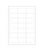 Volledig oplosbare stickers A4 vel 100/doos - Daymark