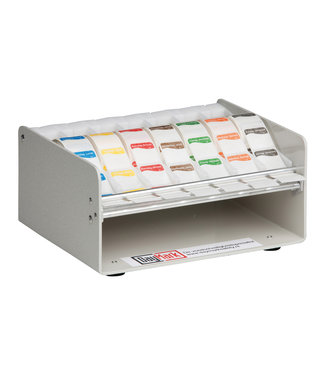 Muurdispenser plastic voor 19/25 mm stickers - Daymark