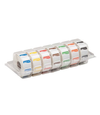 Dispenser met makkelijk verwijderbare stickers 25 mm 7x1000/ds