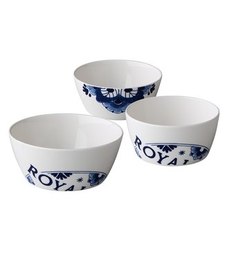 Kom 60 cl 140 mm Royal Delft - St James | prijs & verp per 6 stuks