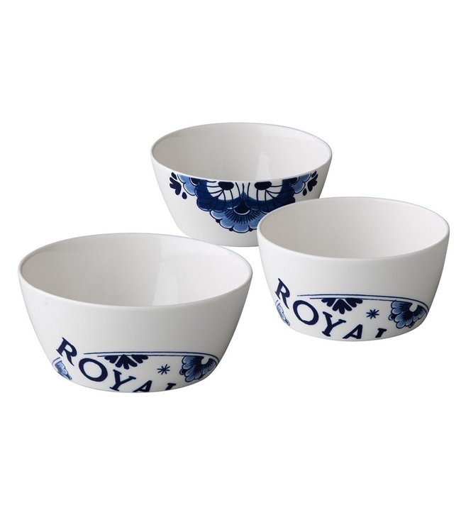 Kom 60 cl 140 mm Royal Delft - St James | prijs & verp per 6 stuks
