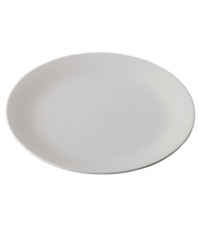 Bord coupe 216 mm off white - QFC | prijs & verp per 6 stuks