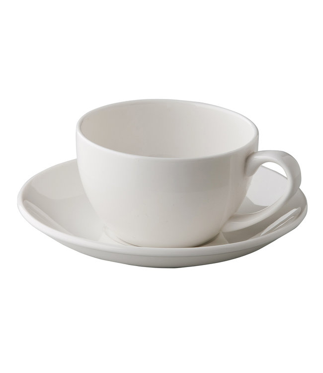 Koffiekop klassiek 22 cl off white - QFC | prijs & verp per 6 stuks