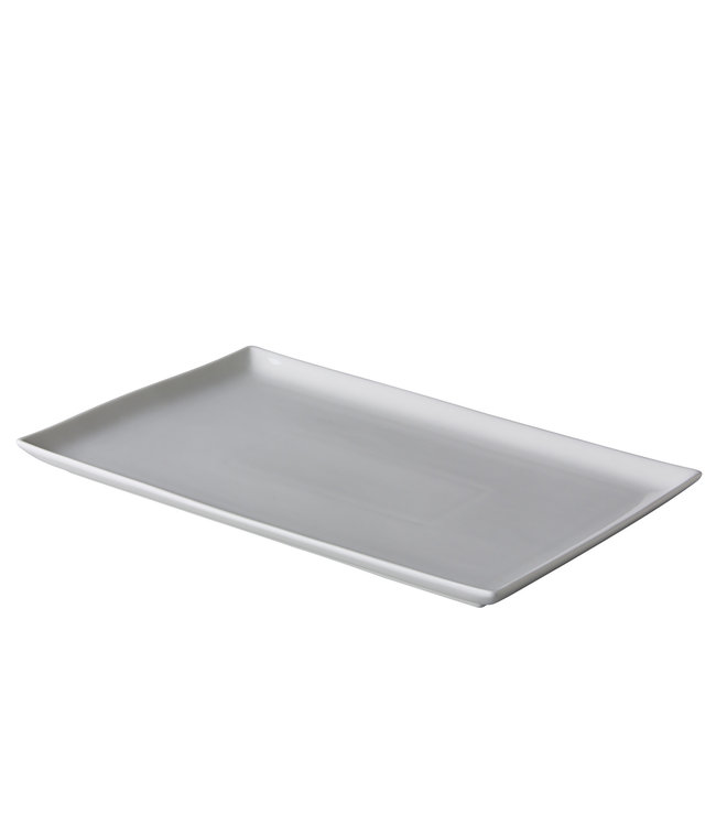 Bord rechthoekig New York 310 x 200 mm off white - QFC | prijs & verp per 3 stuk