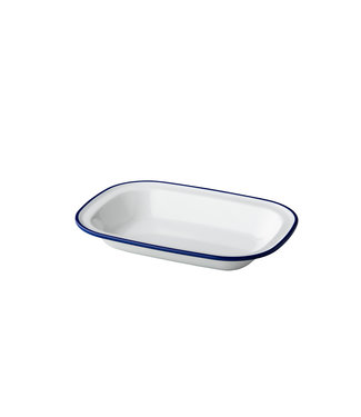 Schaal 200 x 145 mm emaille-look - Melamine | prijs & verp per 12 stuks