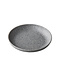Bord organisch diep 215 mm pebble grey - Melaminepoint | prijs & verp per 6 stuks