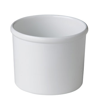 Dressingpot wit 85 cl - Melamine | prijs & verp per 6 stuks