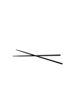 Chopstick ronde top 240 mm (zak van 40 stuks)  zwart - Asia