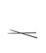 Chopstick ronde top 240 mm (zak van 40 stuks)  zwart - Asia