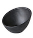 Kom schuin 100 mm zwart melamine - Asia | prijs & verp per 6 stuks