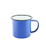 Mok blauw 36 cl - Emaille | prijs & verp per 12 stuks