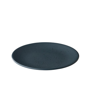 Q Authentic Bord rond mat donkergrijs 300 mm - Tinto | prijs & verp per 6 stuks