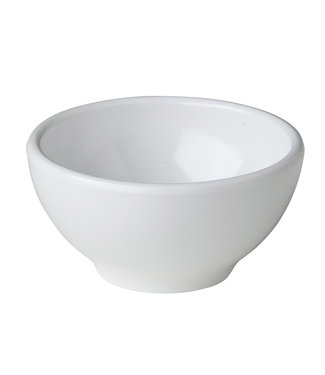 Kom rond wit 89 x 45 mm - Melamine | prijs & verp per 24 stuks