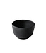 Kom zwart rond 113 x 70 mm zwart - Melamine | prijs & verp per 6 stuks