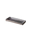 Schaal rechthoekig 410 x 180 x 40 mm grijs melamine - Cosmos | prijs & verp per 3 stuks