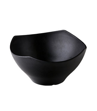 Schaal Zen Square 280 mm zwart - Melamine | prijs & verp per 3 stuks