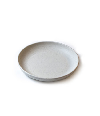 Bord organisch diep 215 mm pebble cream - Melaminepoint | prijs & verp per 6 stuks