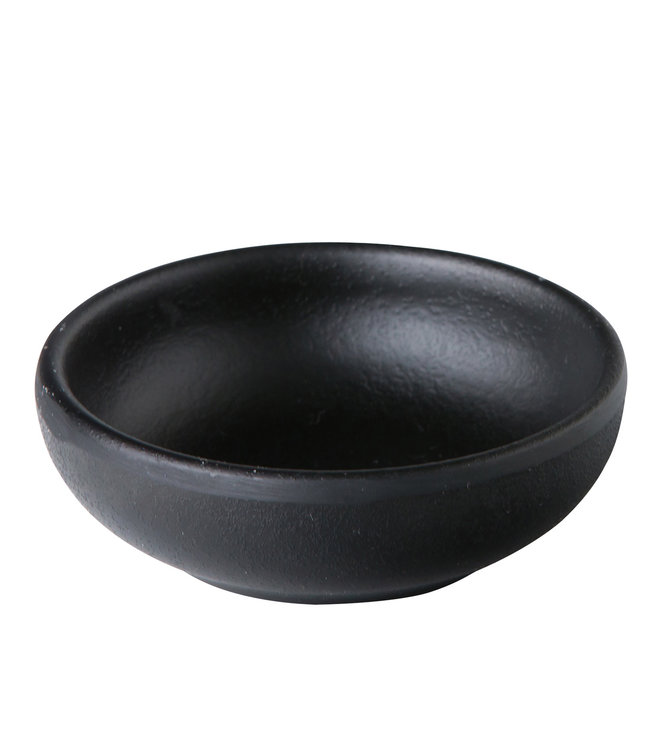 Sauskom rond 75 mm zwart melamine - Asia | prijs & verp per 24 stuks