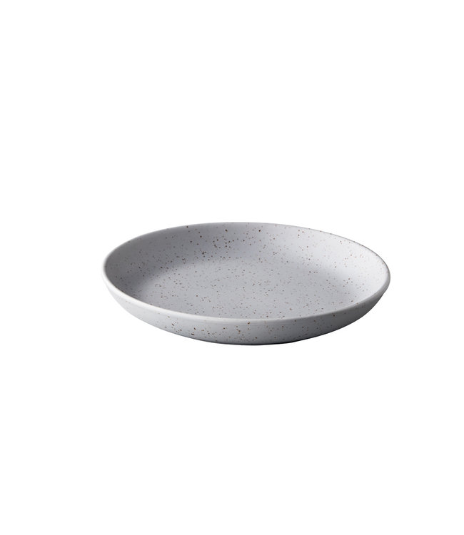 Bord diep rond mat grijs 265 mm - Tinto | prijs & verp per 12 stuks