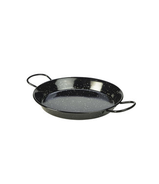 Sans Marque Paella pannetje zwart 260 mm - Emaille | prijs & verp per 6 stuks