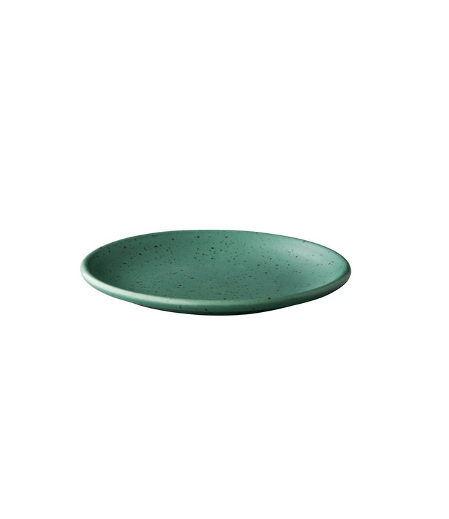 Bord mat groen 150 mm - Tinto | prijs & verp per 6 stuks