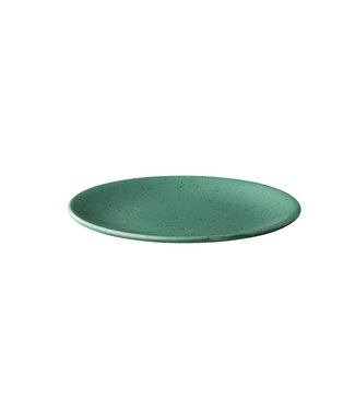 Bord mat groen 228 mm - Tinto | prijs & verp per 6 stuks