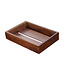 Sans Marque Displaykratje 320 x 220 x 60 mm - Acacia hout