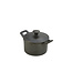 Sans Marque Pan mini rond met handvat/deksel 40 cl - Gietijzer