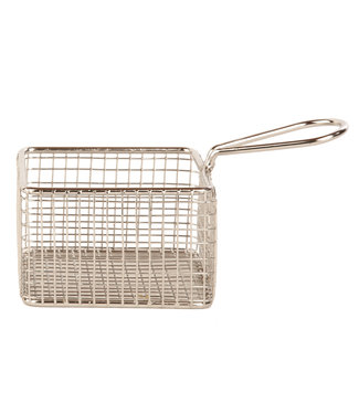 Sans Marque Draadmandje vierkant 95 x 95 x 60 mm | prijs & verp per 12 stuks
