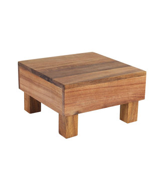 Sans Marque Blok 180 x 180 x 100 mm - Acacia hout