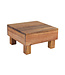 Sans Marque Blok 180 x 180 x 100 mm - Acacia hout