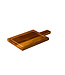 Sans Marque Plank met handvat klein 350 x 180 mm - Acacia hout