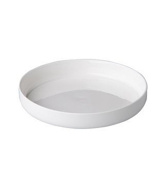 Q Fine China Bord diep 200 mm met opstaande rand off white - QFC| prijs & verp per 12 stuks