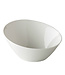 Q Fine China Kom schuin 250 mm off white - QFC | prijs & verp per 3 stuks