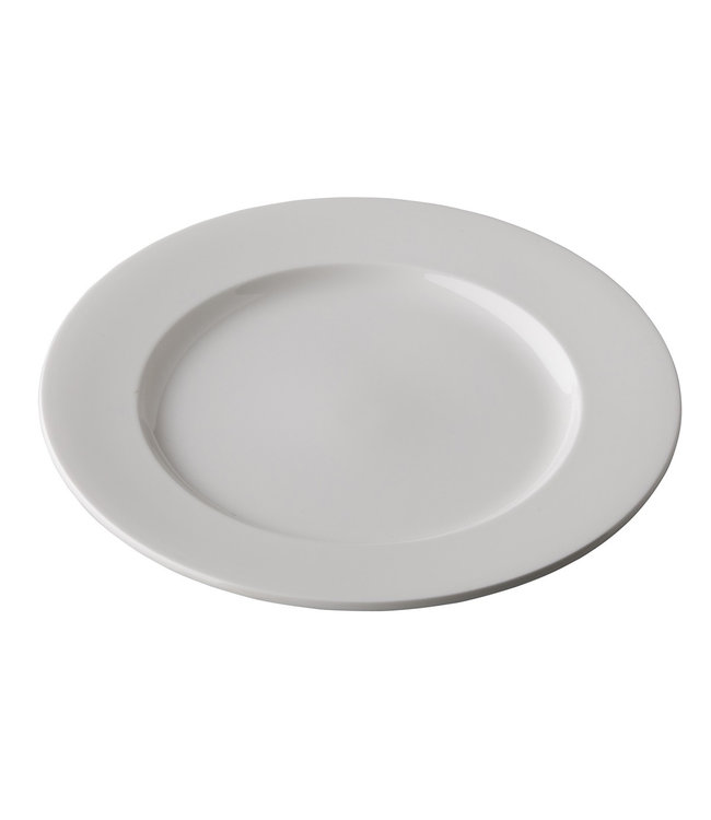 Bord met rand 215 mm off white - QFC | prijs & verp per 6 stuks