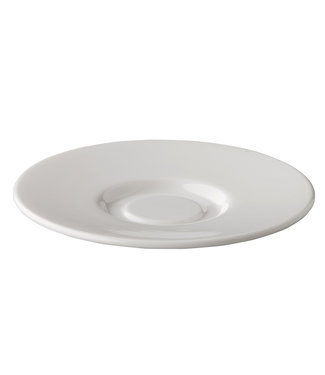 Q Fine China Schotel stapelbaar 150 mm off white - QFC | prijs & verp per 6 stuks