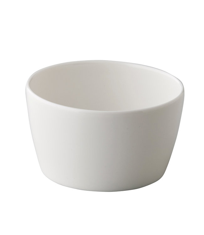 Kom conisch 90 mm off white - QFC  | prijs & verp per 24 stuks