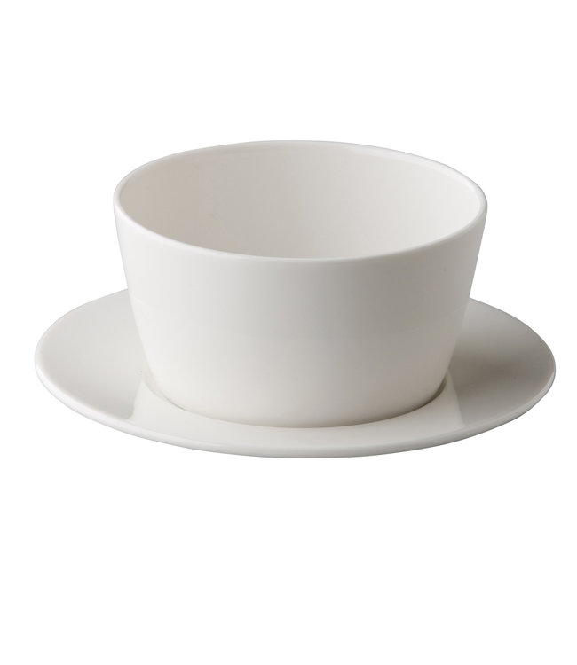 Bord plat 165 mm off white - QFC | prijs & verp per 6 stuks