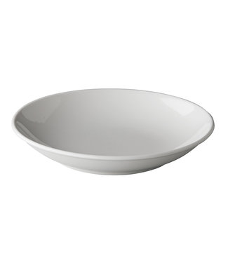 Q Fine China Bord coupe diep 220 mm off white - QFC | prijs & verp per 6 stuks