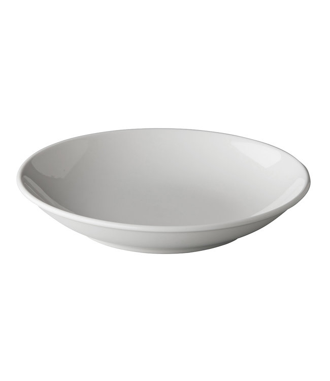 Bord coupe diep 220 mm off white - QFC | prijs & verp per 6 stuks